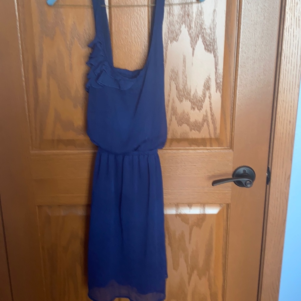 Women’s navy mini dress